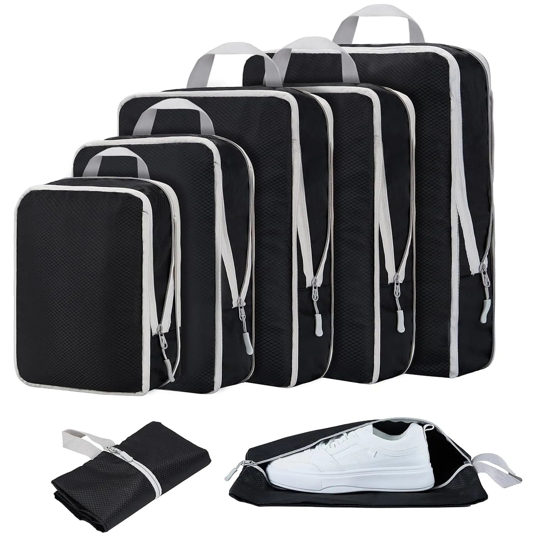 6 Set Ultralight Compression Packing Cubes 3
