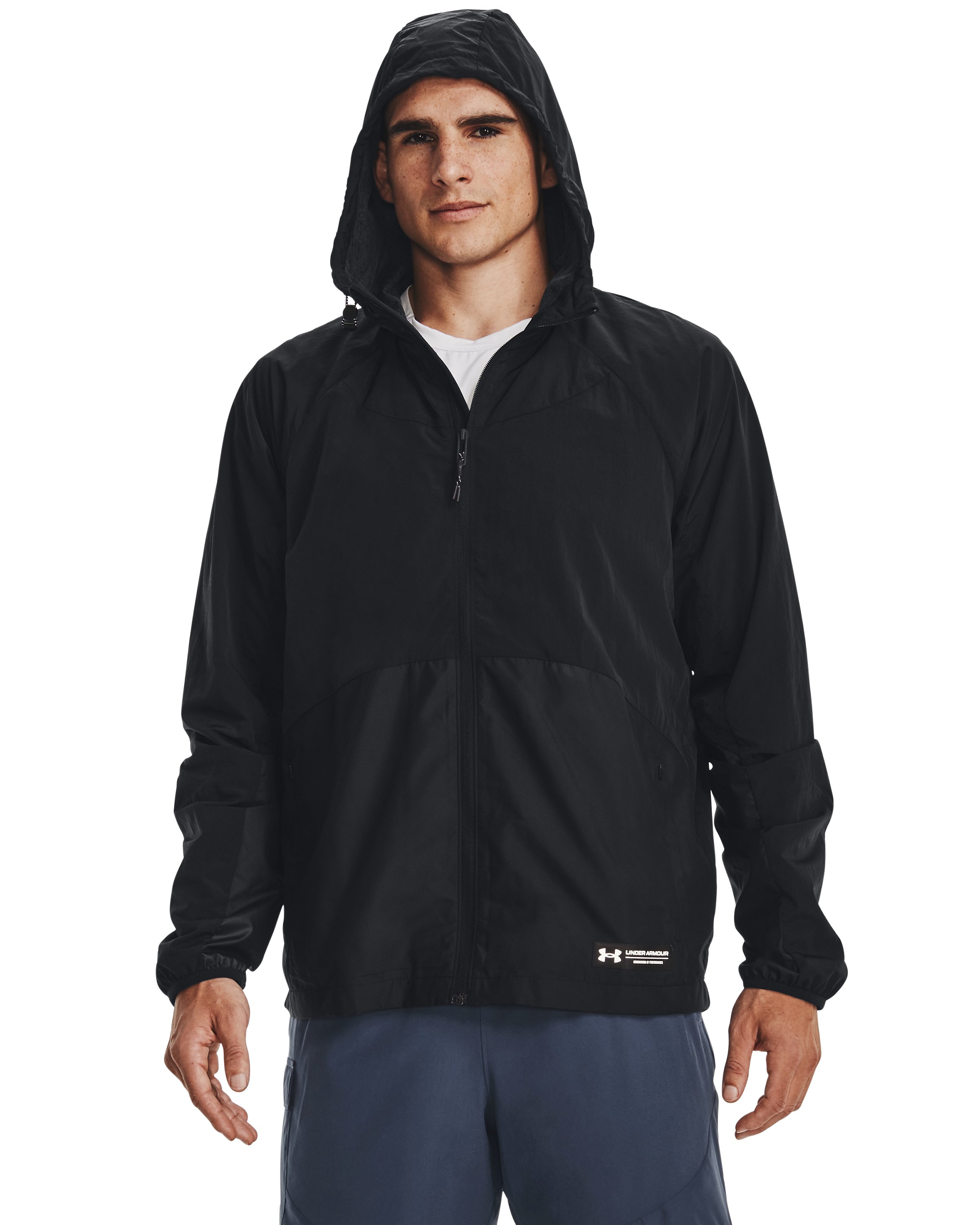 UA RUSH Woven Men's Full-Zip 2
