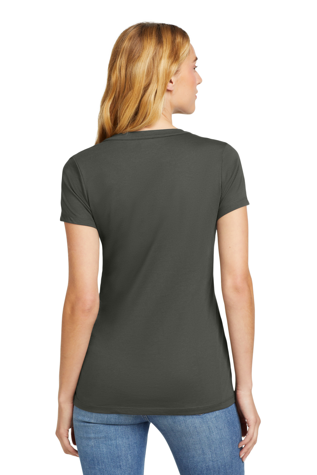 New Era Women's Heritage Blend V-Neck Tee. LNEA101 55