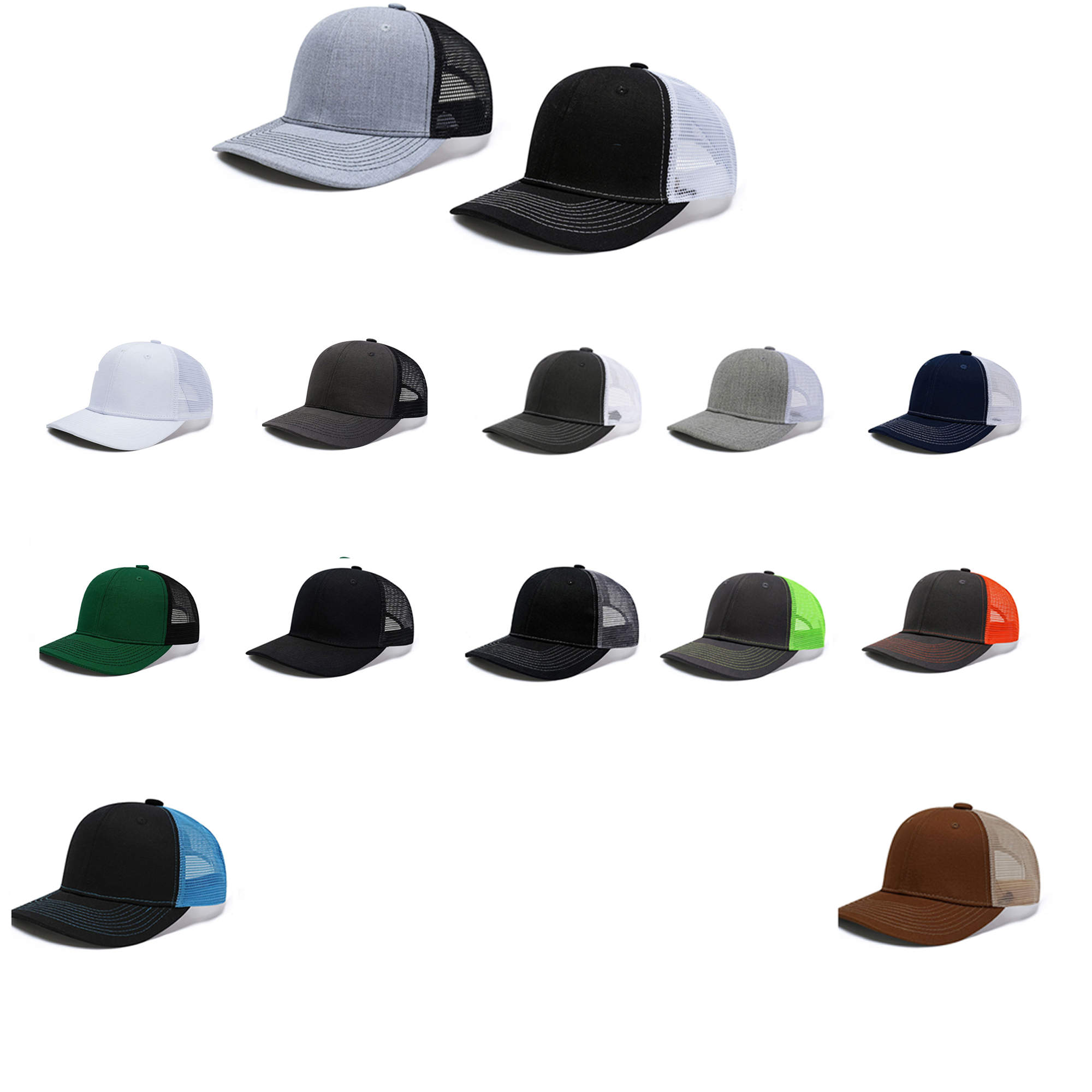 MOQ20 Classic Baseball Cap With Mesh 2