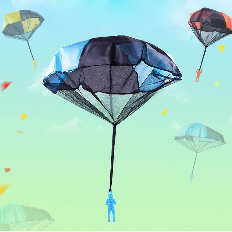 Kids Hand Throwing Parachute Toy Soldier 4