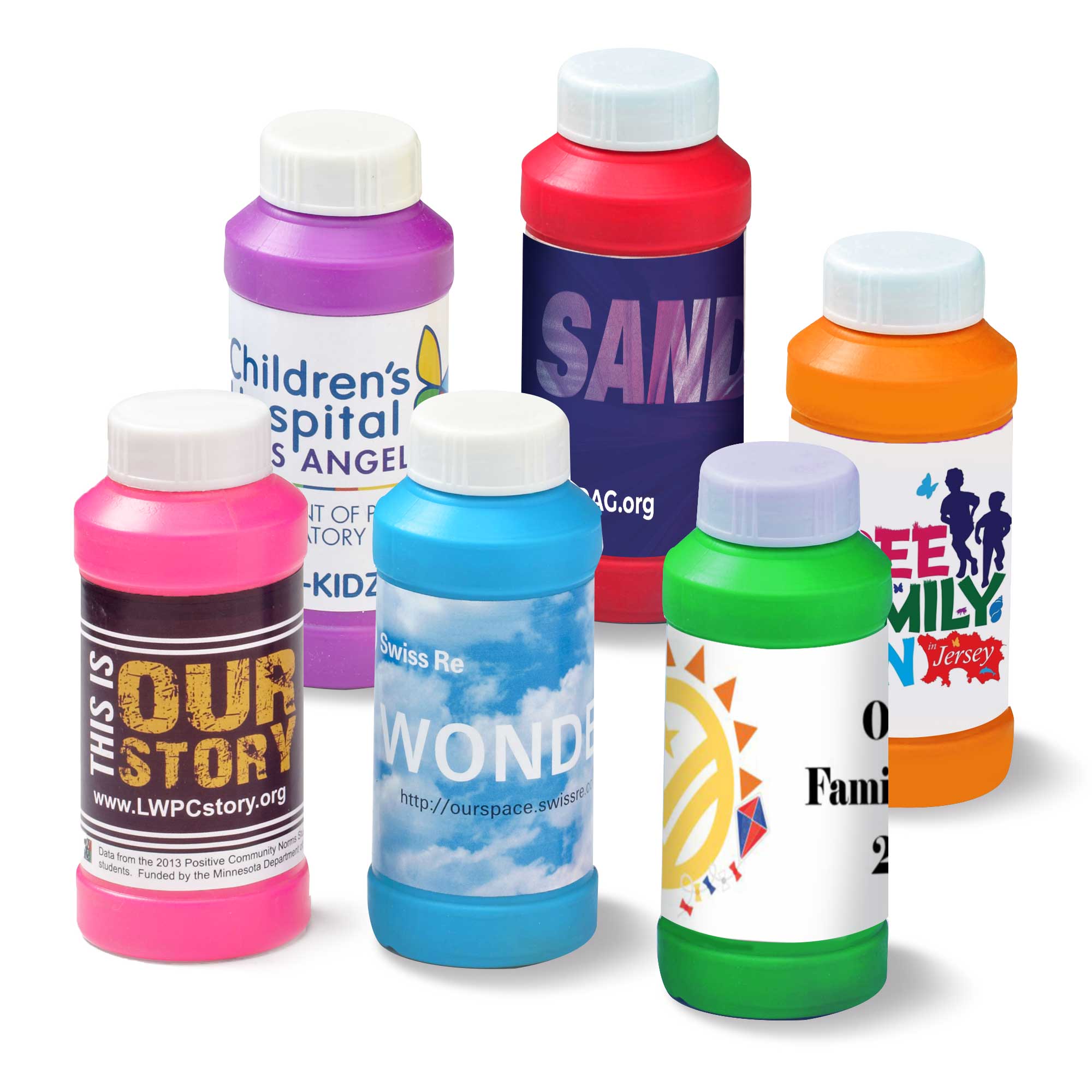 4 oz. Bubbles with Full-Color Digital Label