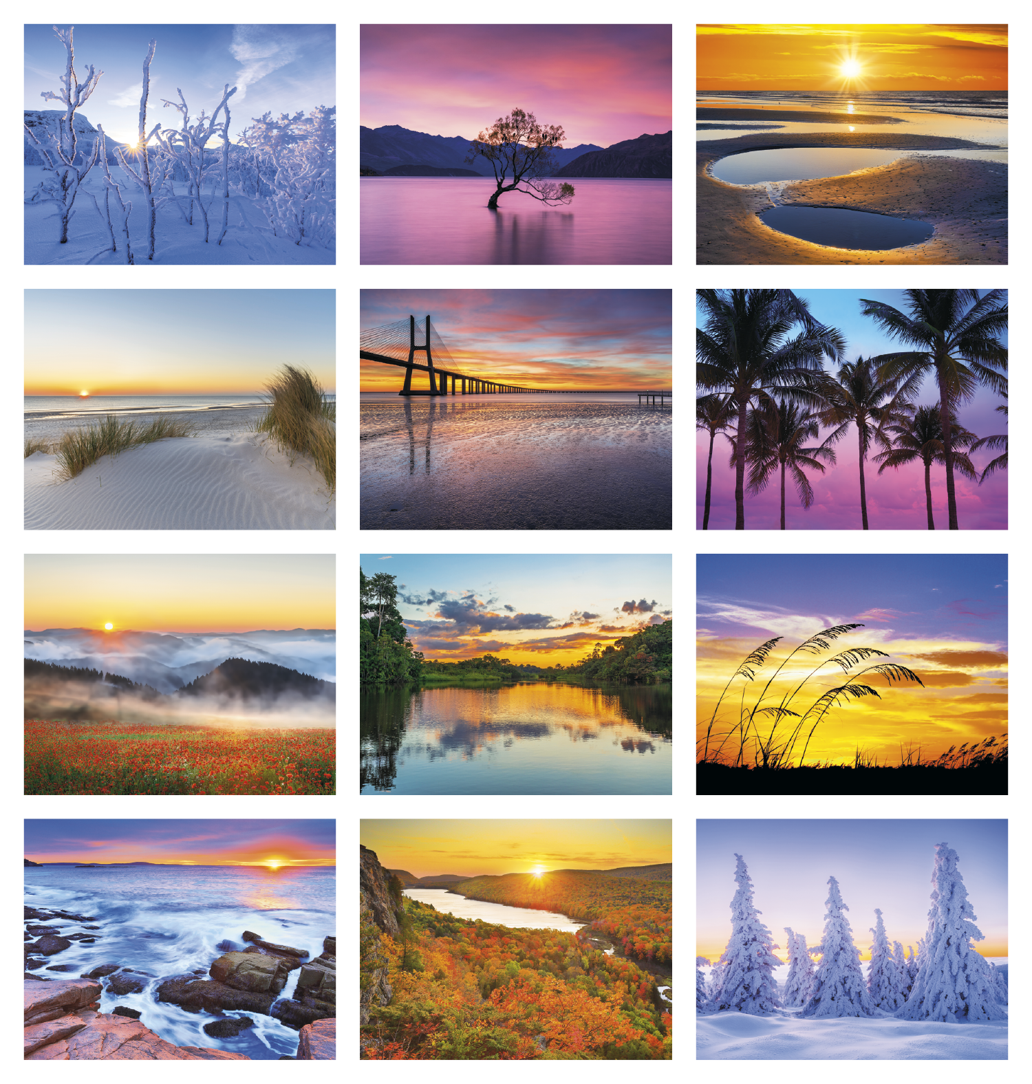 Triumph® Calendars Sunrise Sunset Calendar 25