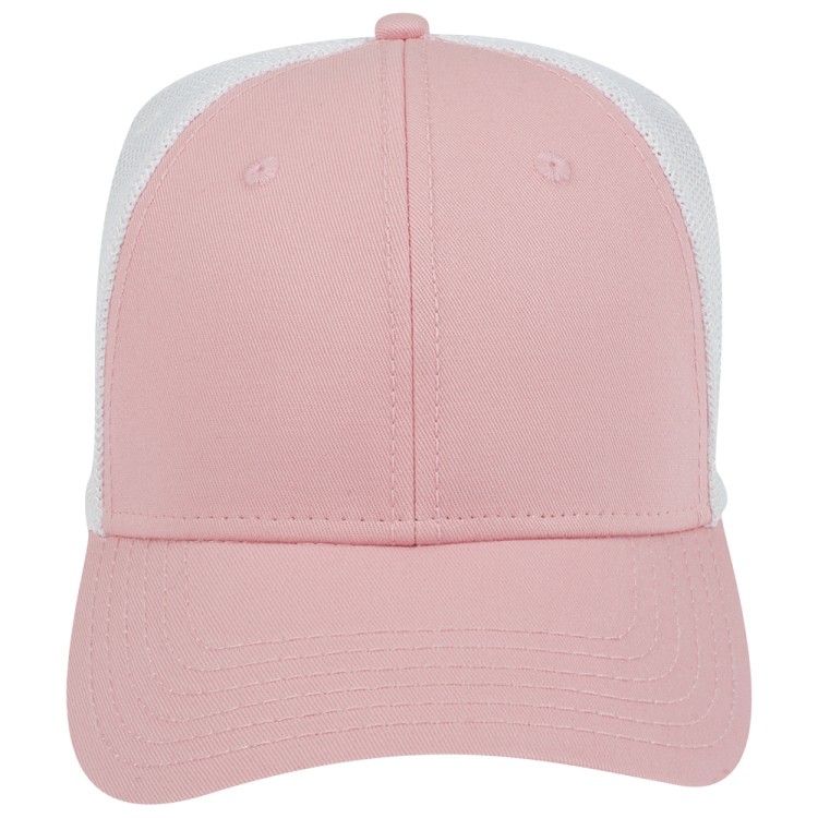 OTTO CAP® OTTO FLEX® Fitted 6 Panel Low Profile Mesh Back Trucker Hat 2