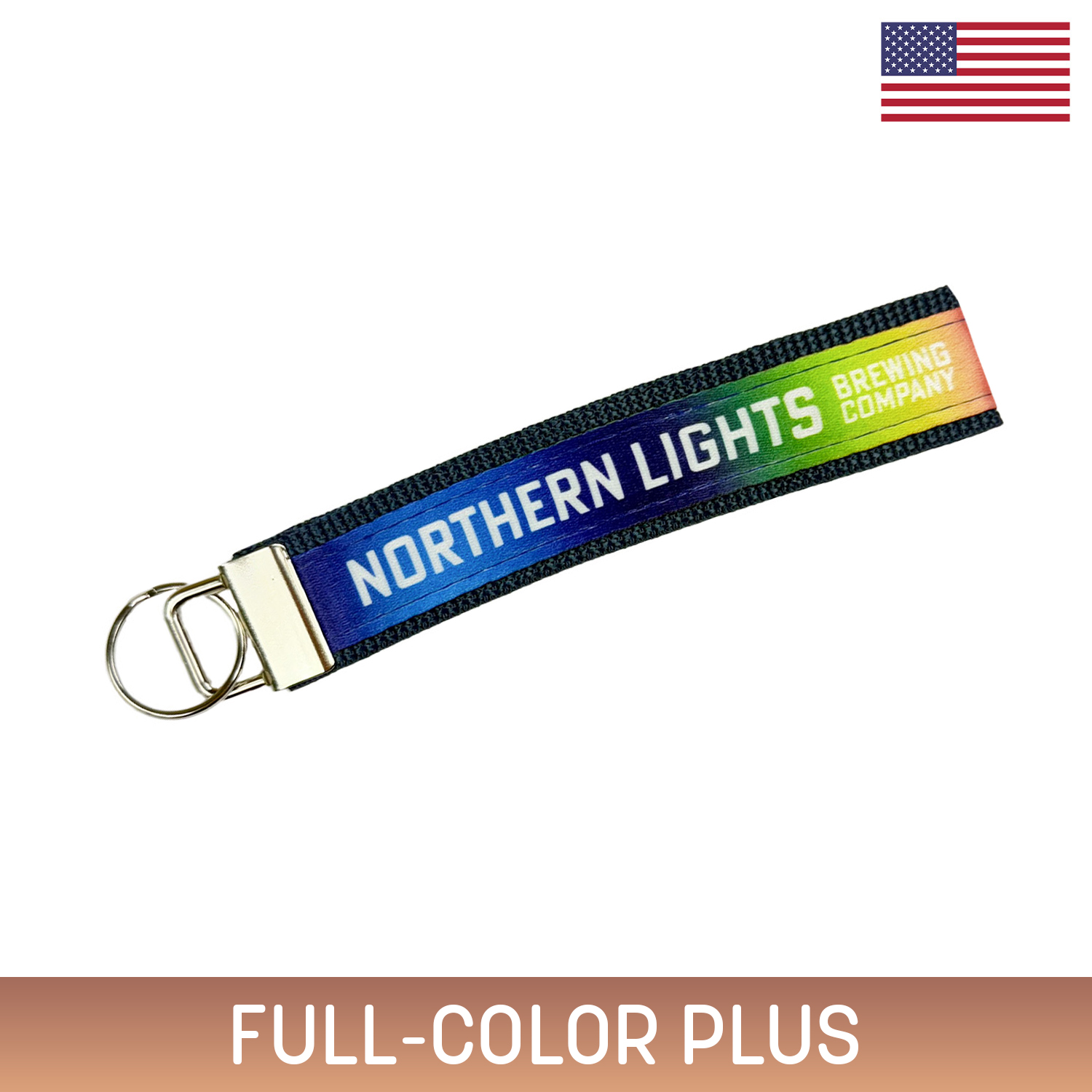 5" Sublimated Key Strap w/ Nickel-Plated Hardware 4