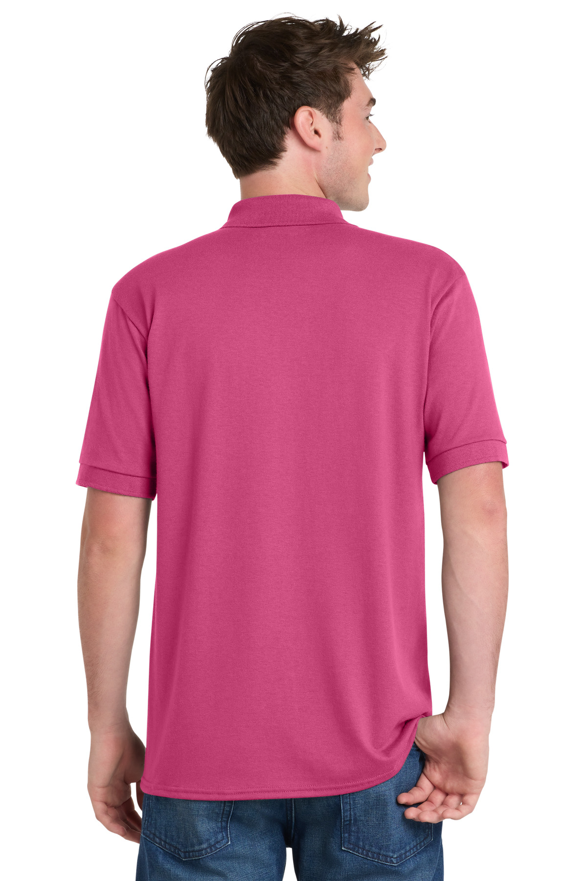 Port & Co Core Blend Jersey Knit Polo. KP55 122