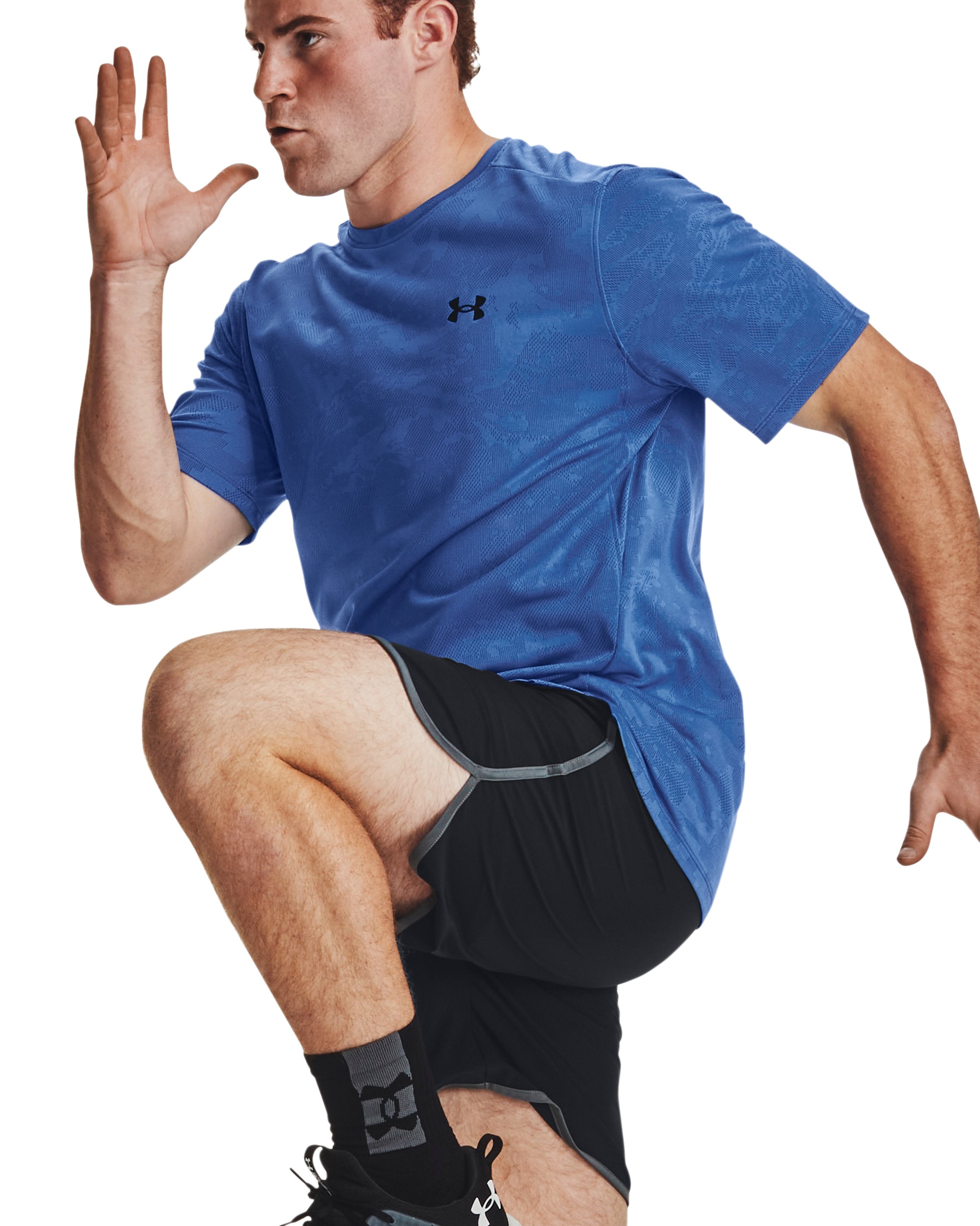 UA Tech Vent Jacquard Men's Short Sleeve 11