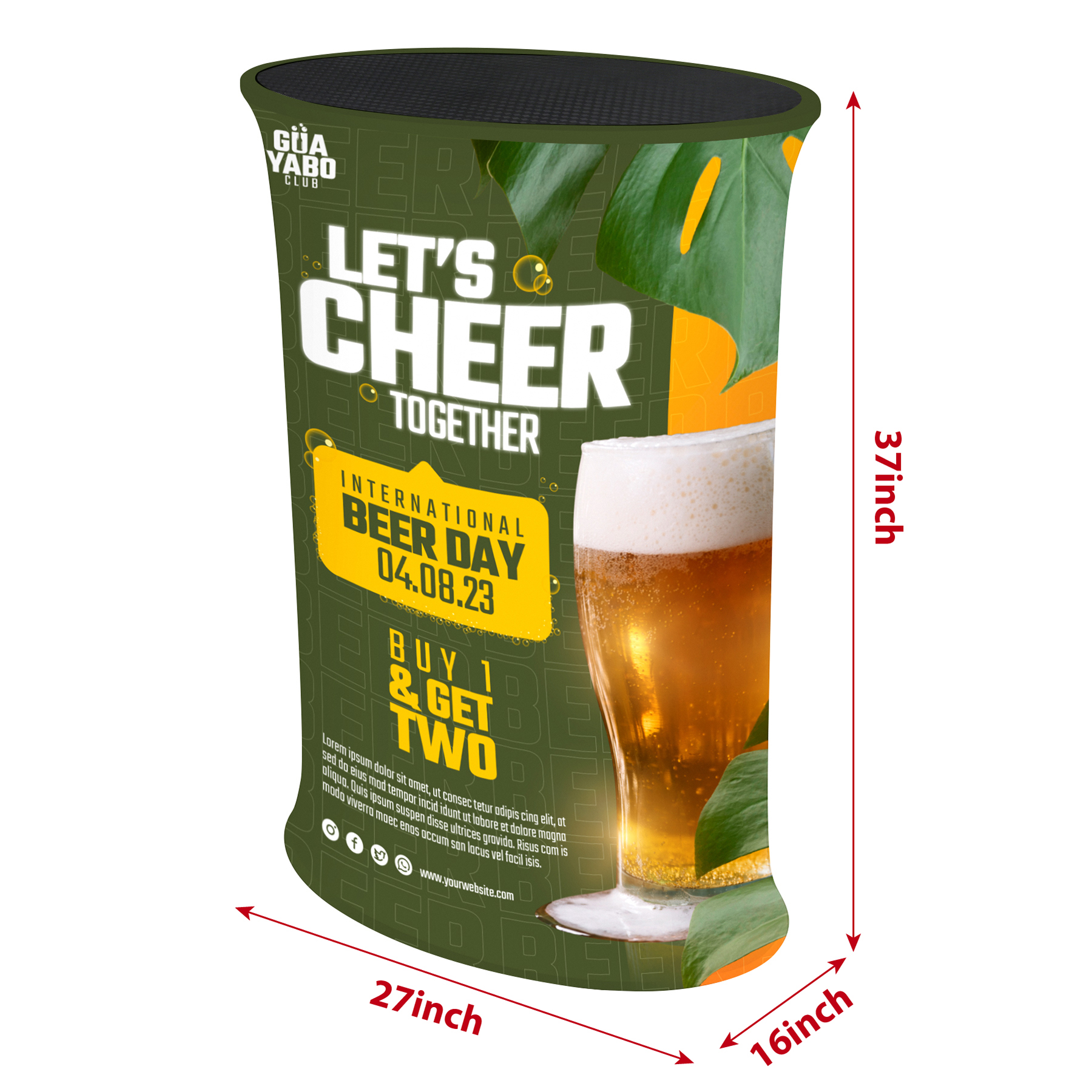 Pop-Up Display Podium Kit 2