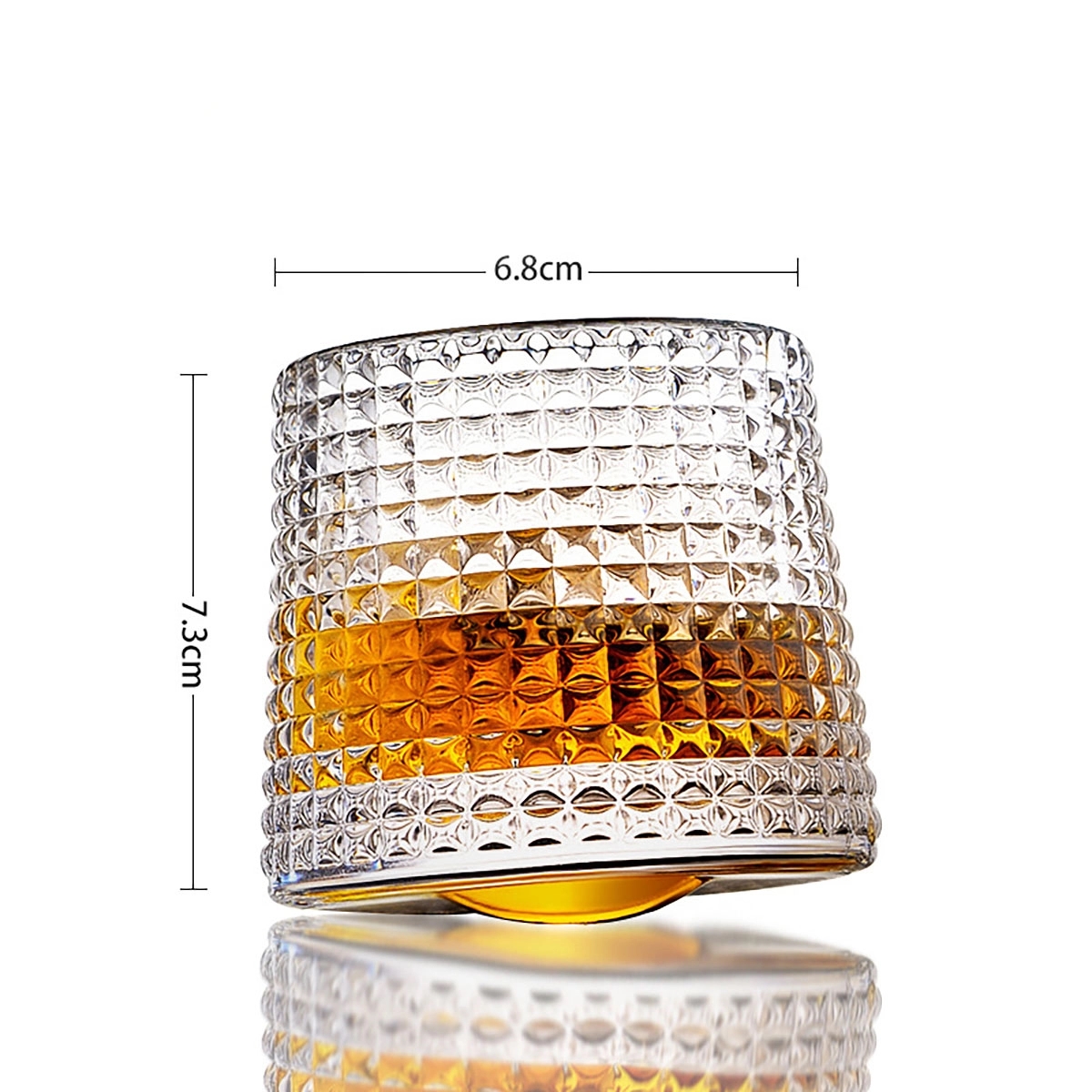Crystal Whiskey Glasses 5OZ 2