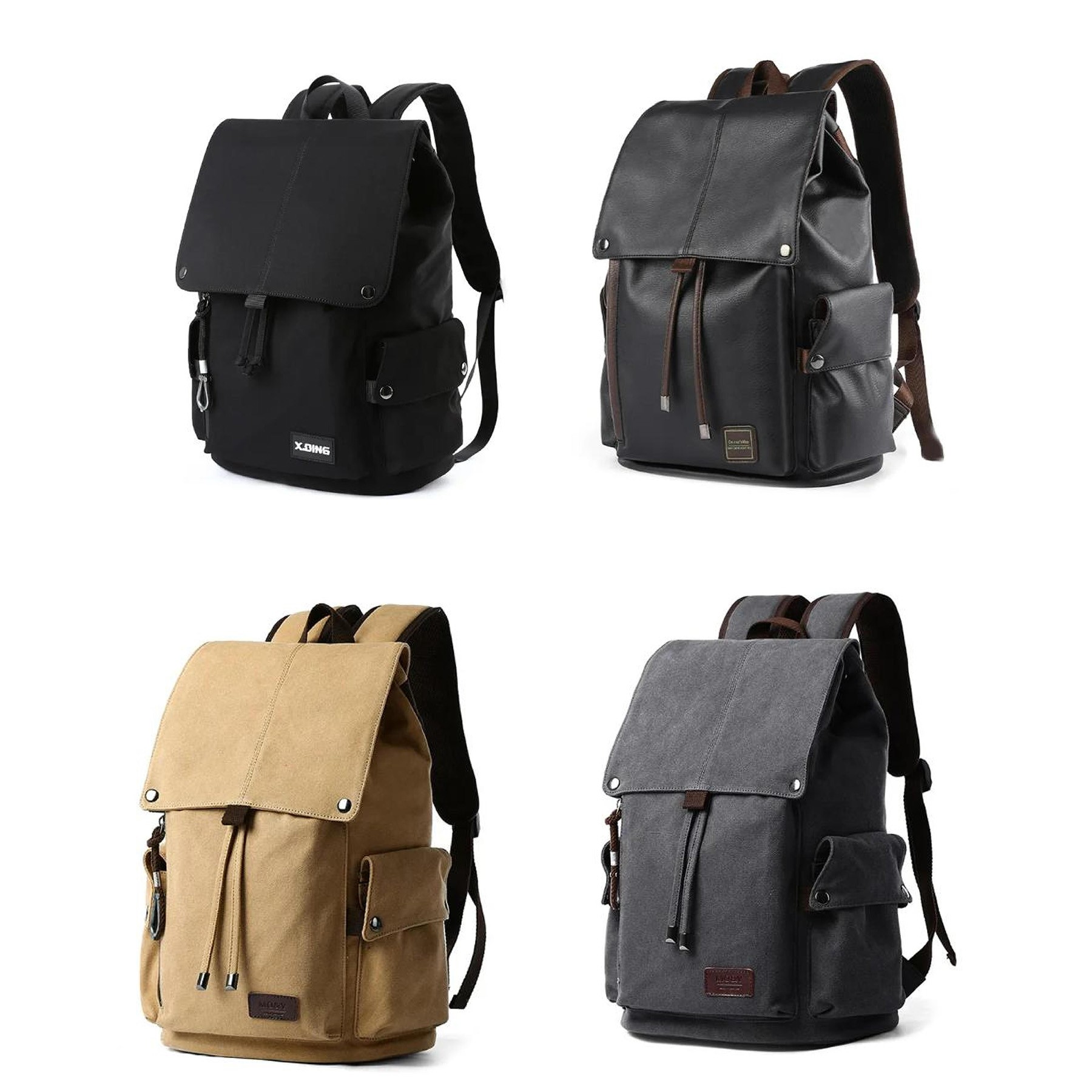 Waterproof Flip Business Travel Laptop Backpack 2