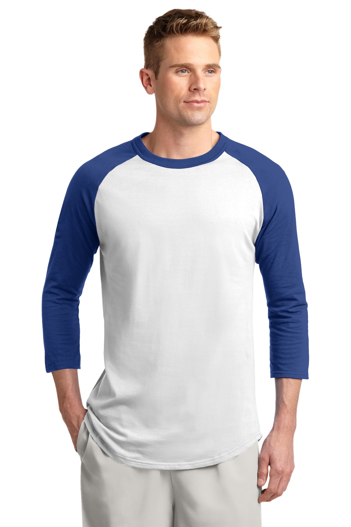 Sport-Tek Colorblock Raglan Jersey. T200 54