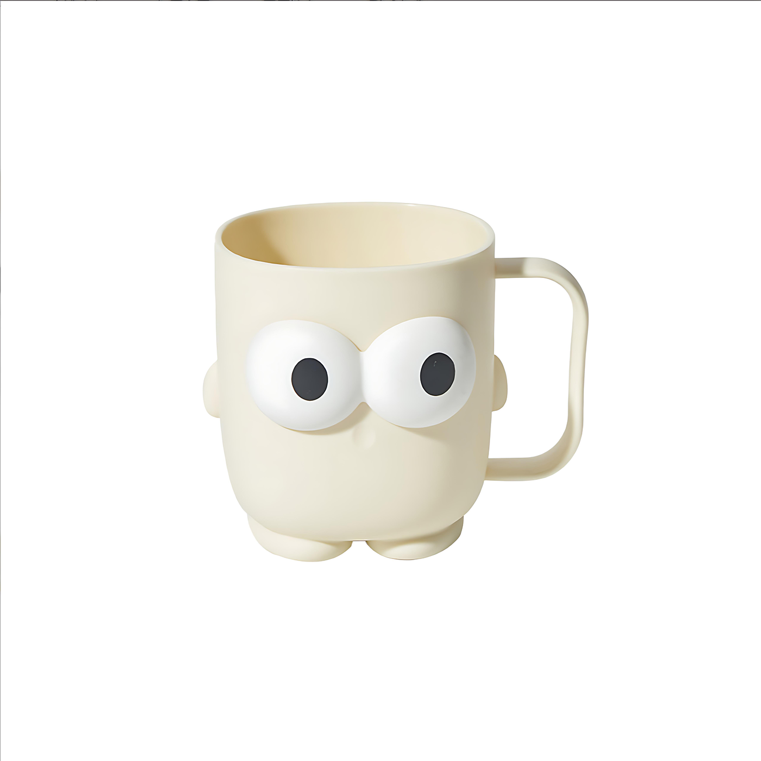 16oz Cute Big-eyed Household Mouthwash Cup with Handle 6