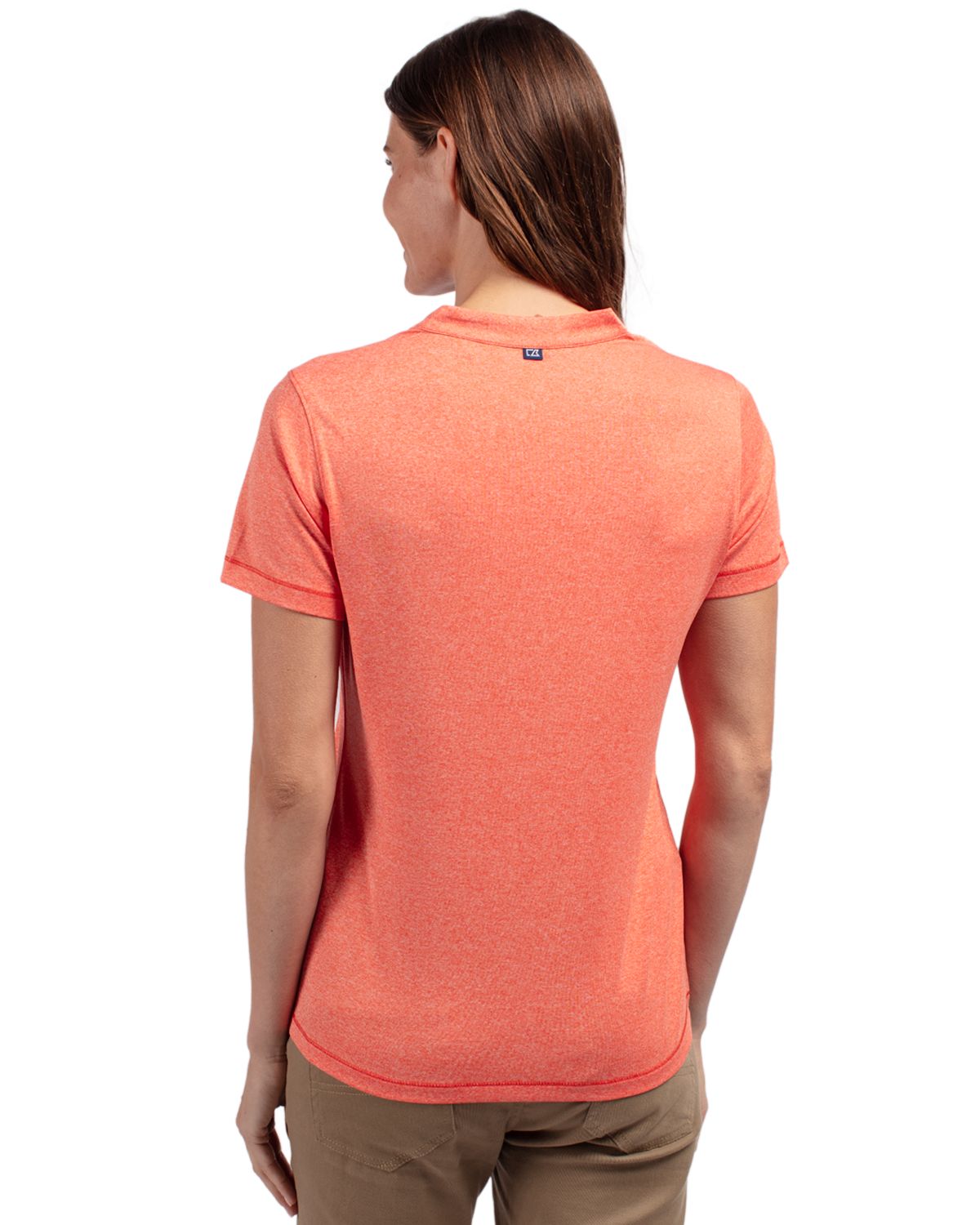 Cutter & Buck Forge Recycled Four-Way Stretch Heathered Womens Blade Top 69