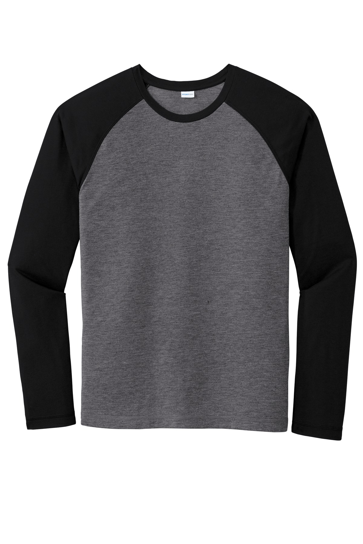 Sport-Tek® PosiCharge Long Sleeve Tri-Blend Wicking Raglan Tee 50