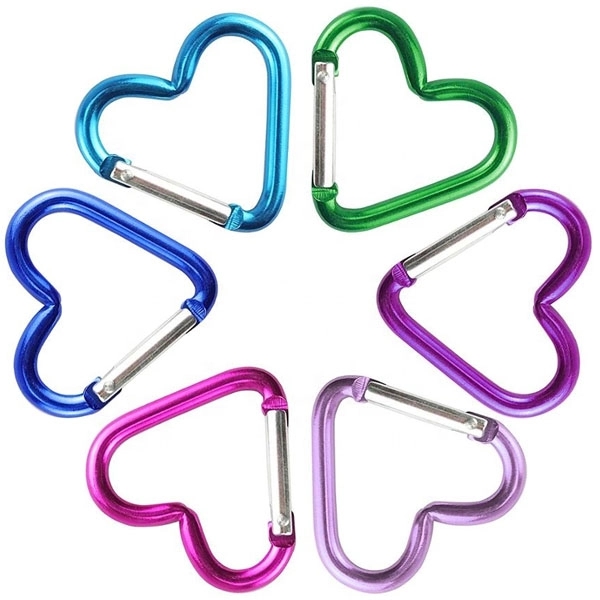 Heart Shape Aluminum Carabiner 2
