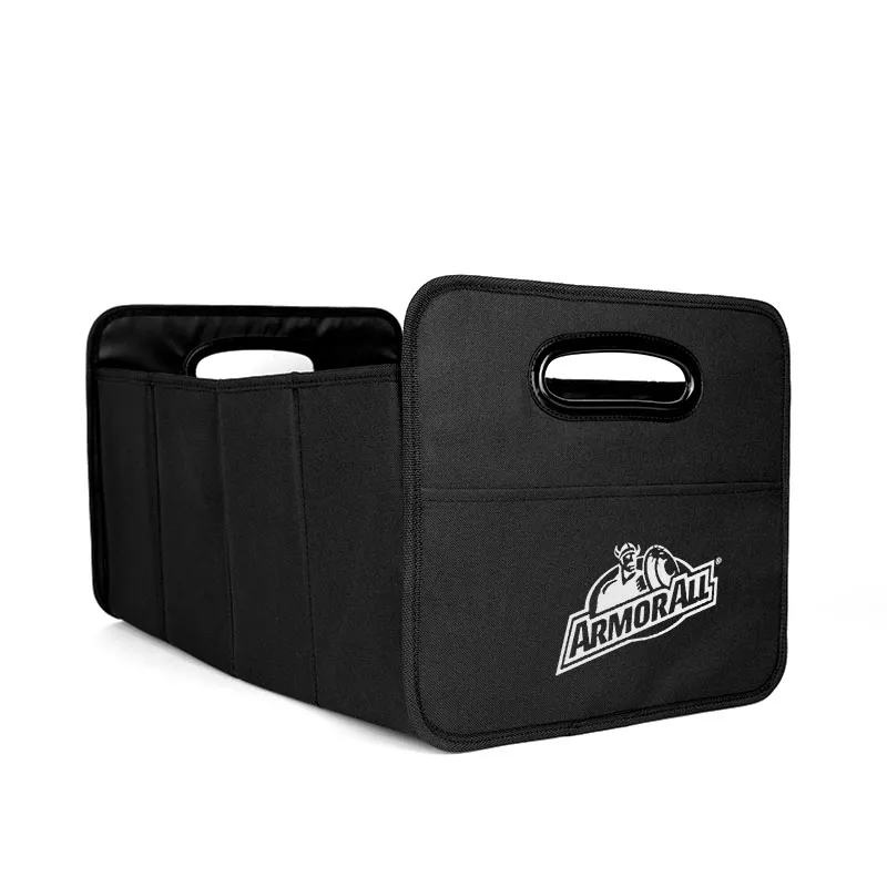 Milford Two Compartment Foldable Car Storage Basket 5