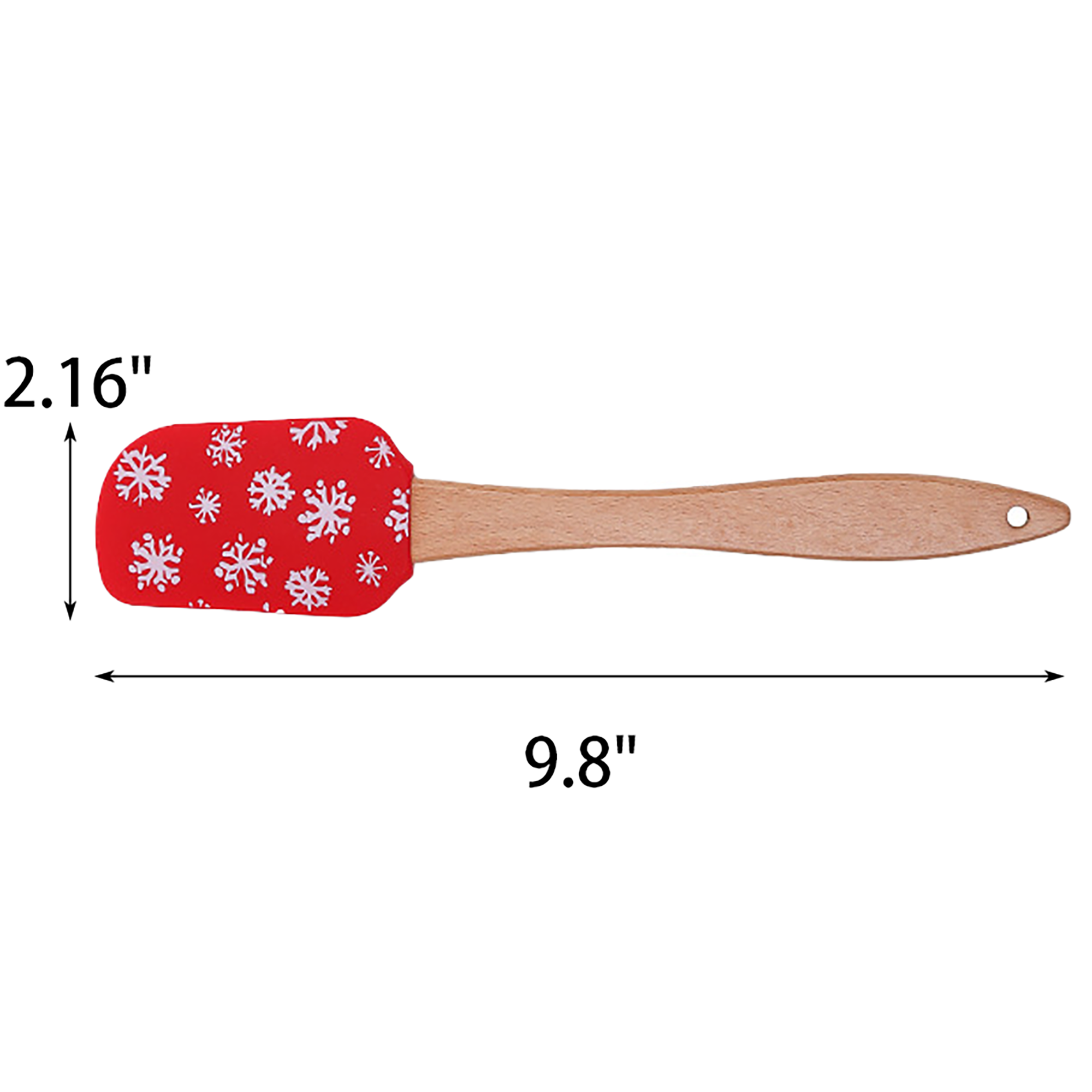 Festive Silicone Kitchen Spatula 4