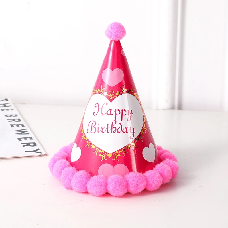 Birthday Party Kids Game Hat & Cake Celebration Decoration 8