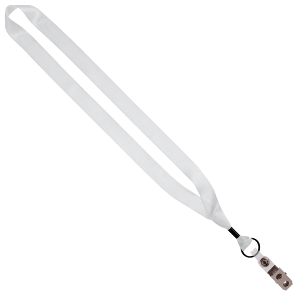 3/4" rPET Dye-Sublimated Lanyard w/ Metal Crimp & Metal Split-Ring 35