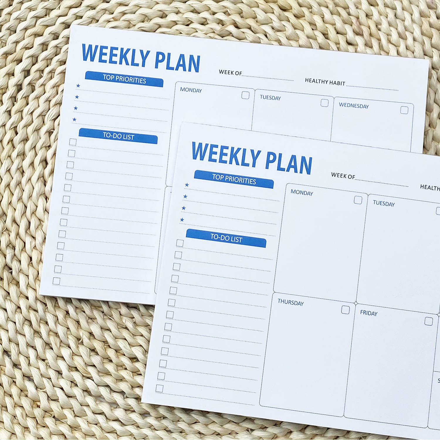 Custom Monthly Weekly Daily Desk Pad 3
