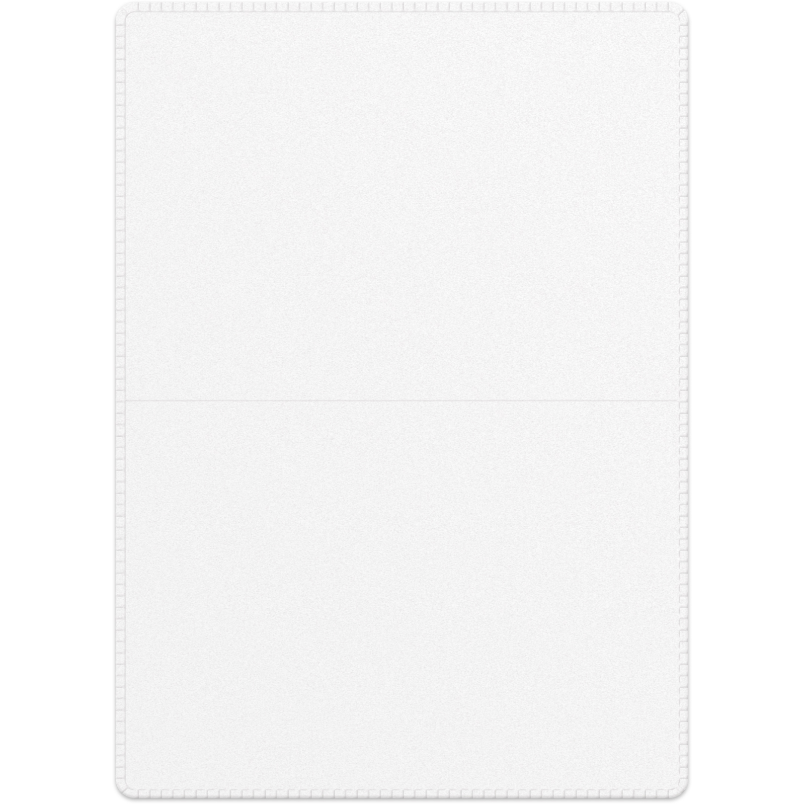 Econo Vinyl Wallet, opened (3.875" x 5.375") closed (3.875" x 2.625")