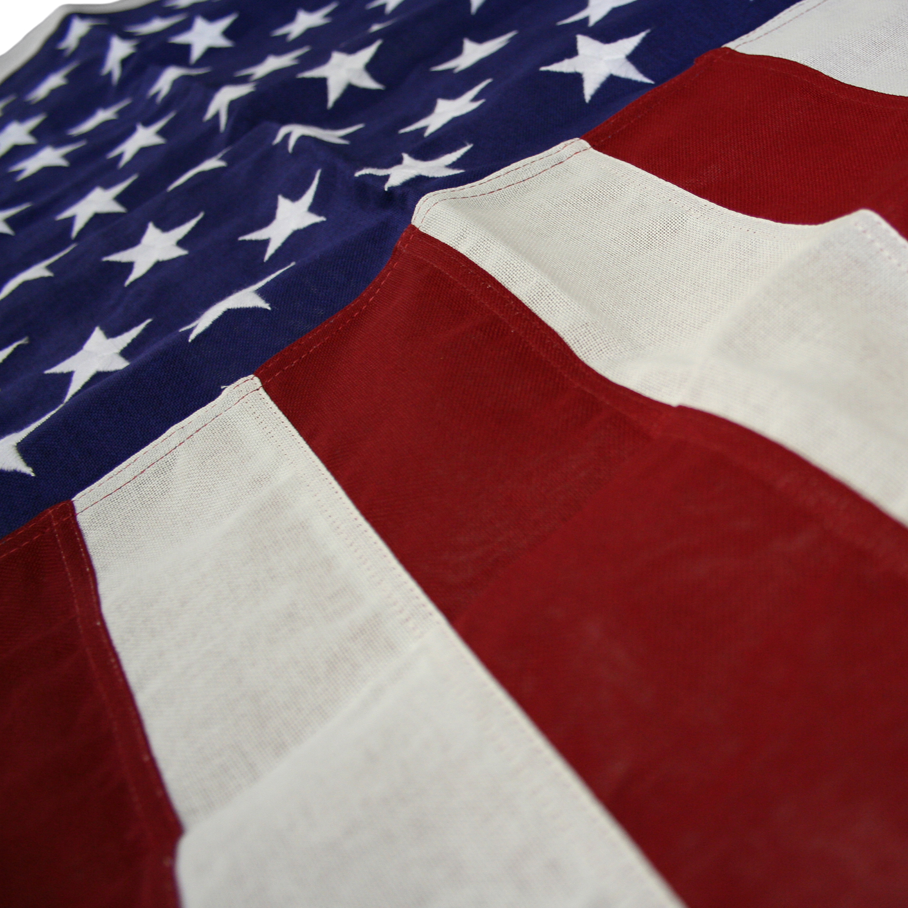 2' x 3' Cotton U.S. Flag with Heading & Grommets 4