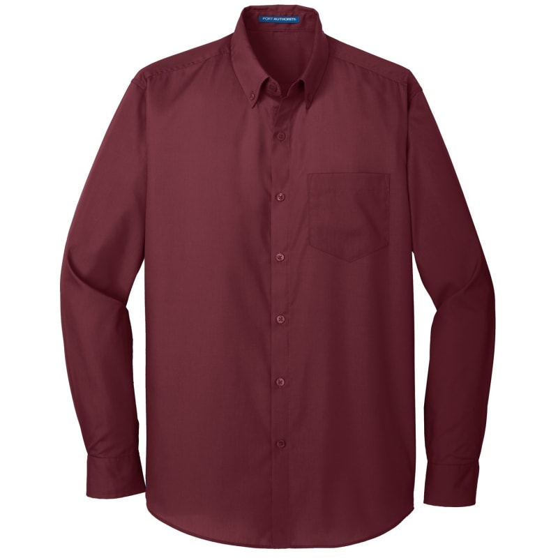 Port Authority Long Sleeve Carefree Poplin Shirt. 31