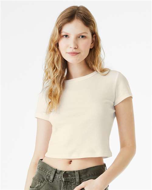 Women's Micro Rib Baby Tee - 1010 72