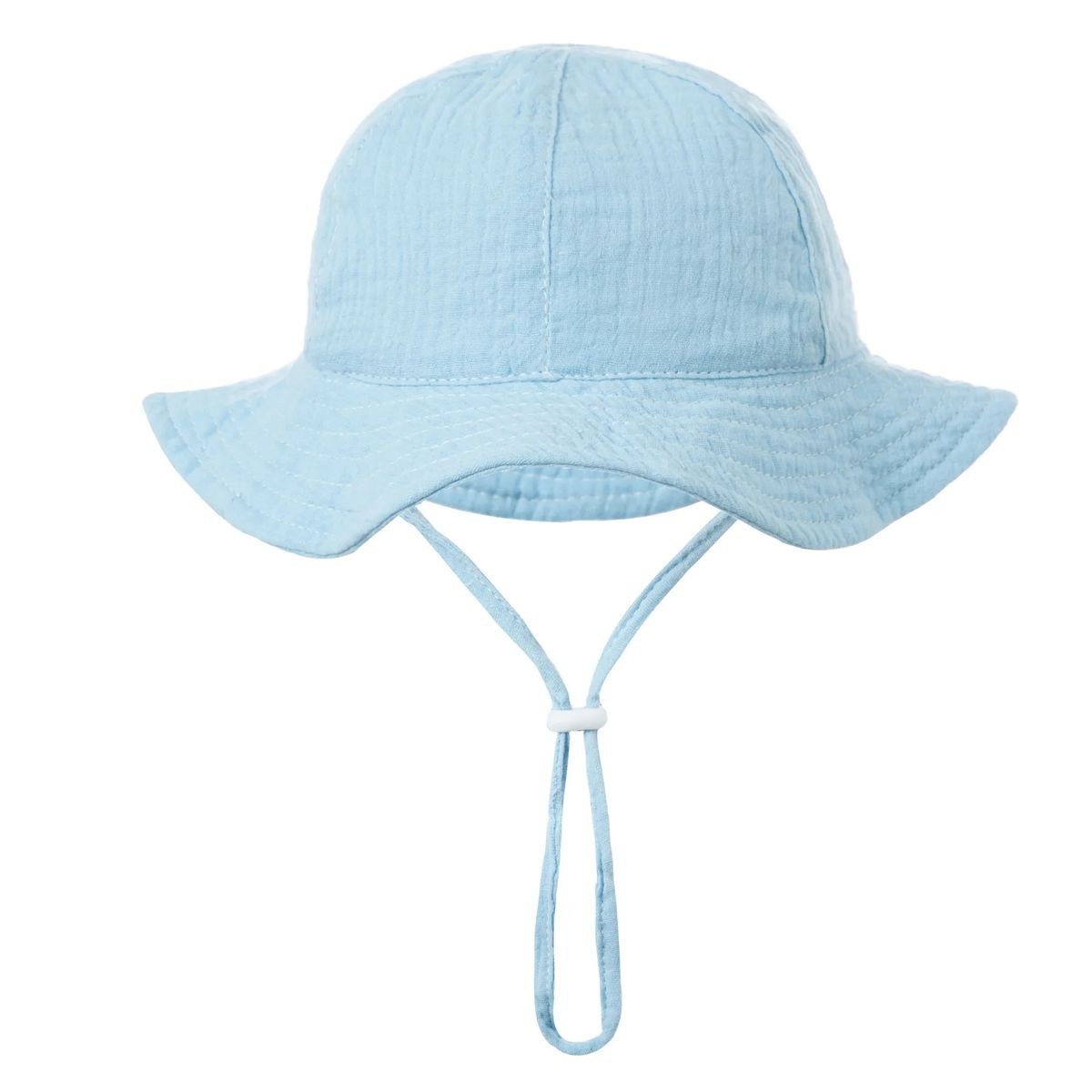 Infant Cotton Hat with Chin Strap 2