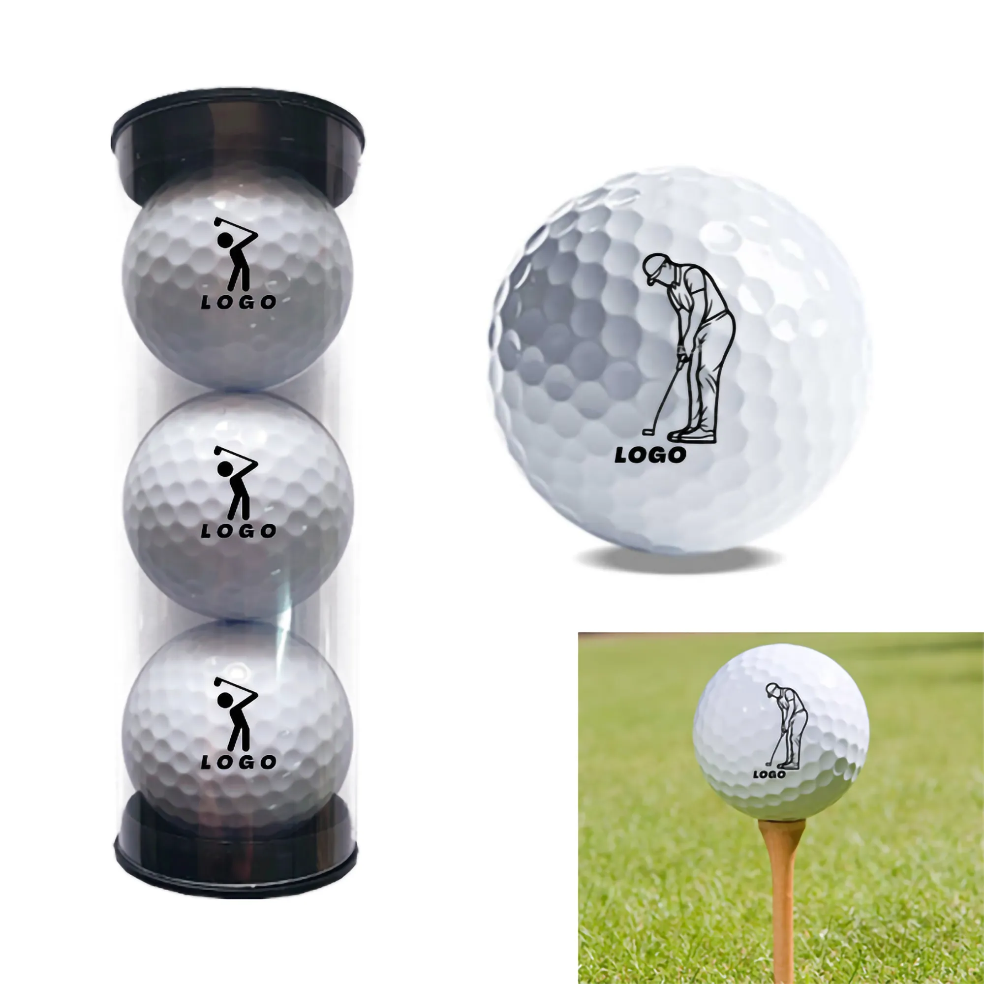Promotion Golf Ball In Tube Set 1