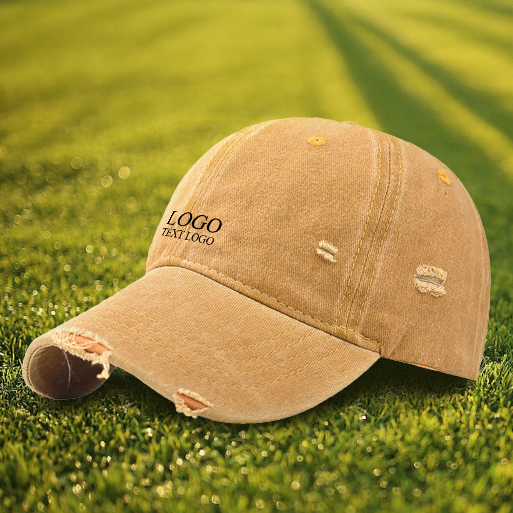 Ripped Distressed Custom Hat