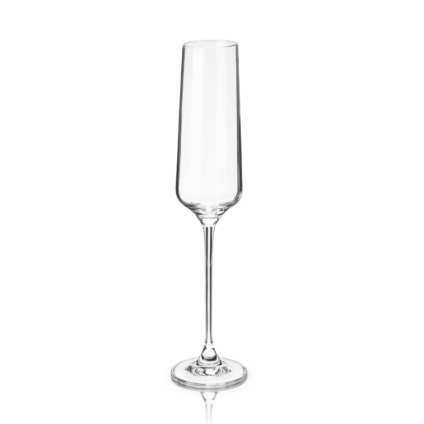 Viski® Reserve Inez Crystal Flute Glass