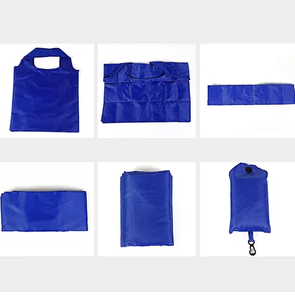 Large Santorini RPET Foldaway Shopping Tote Bag 5