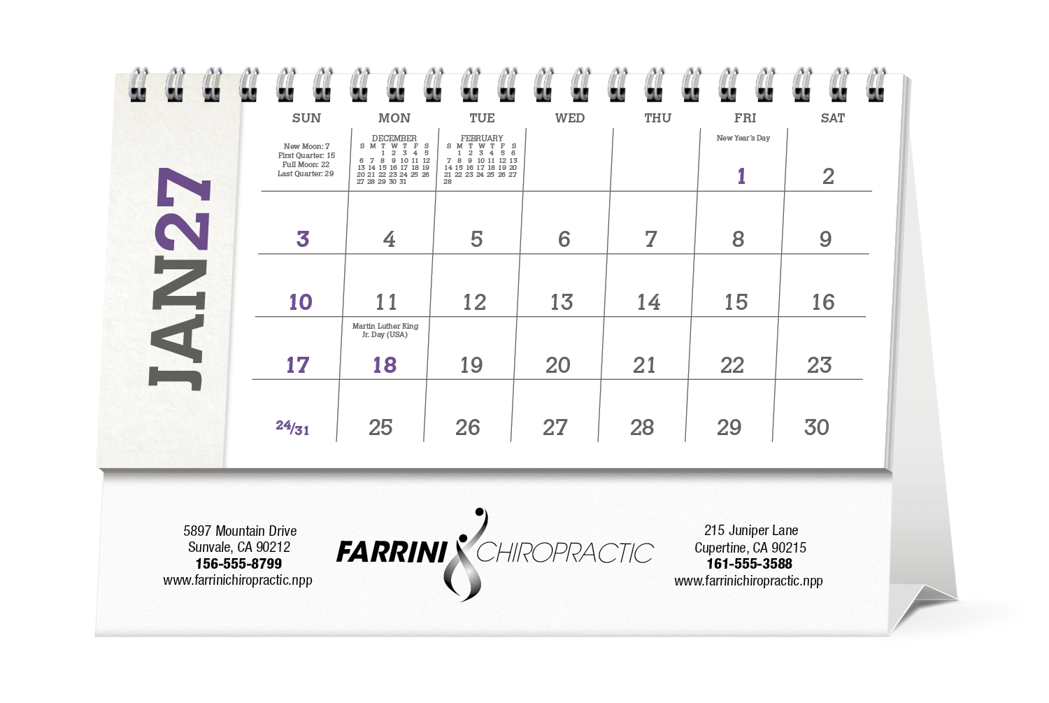 Triumph® Calendars American Splendor Desk Calendar 59