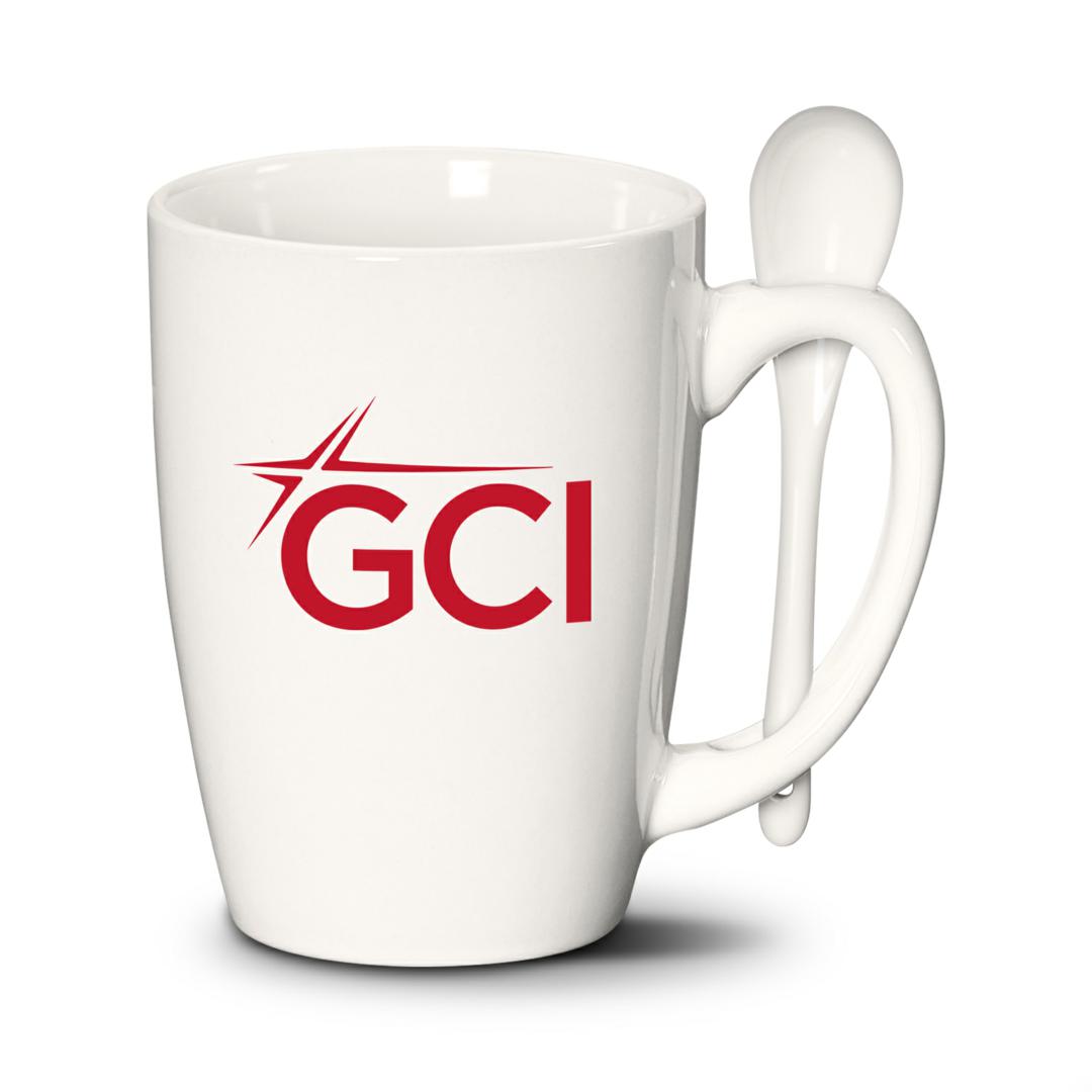 Winfield Mug & Spoon 15oz - Imprinted 10