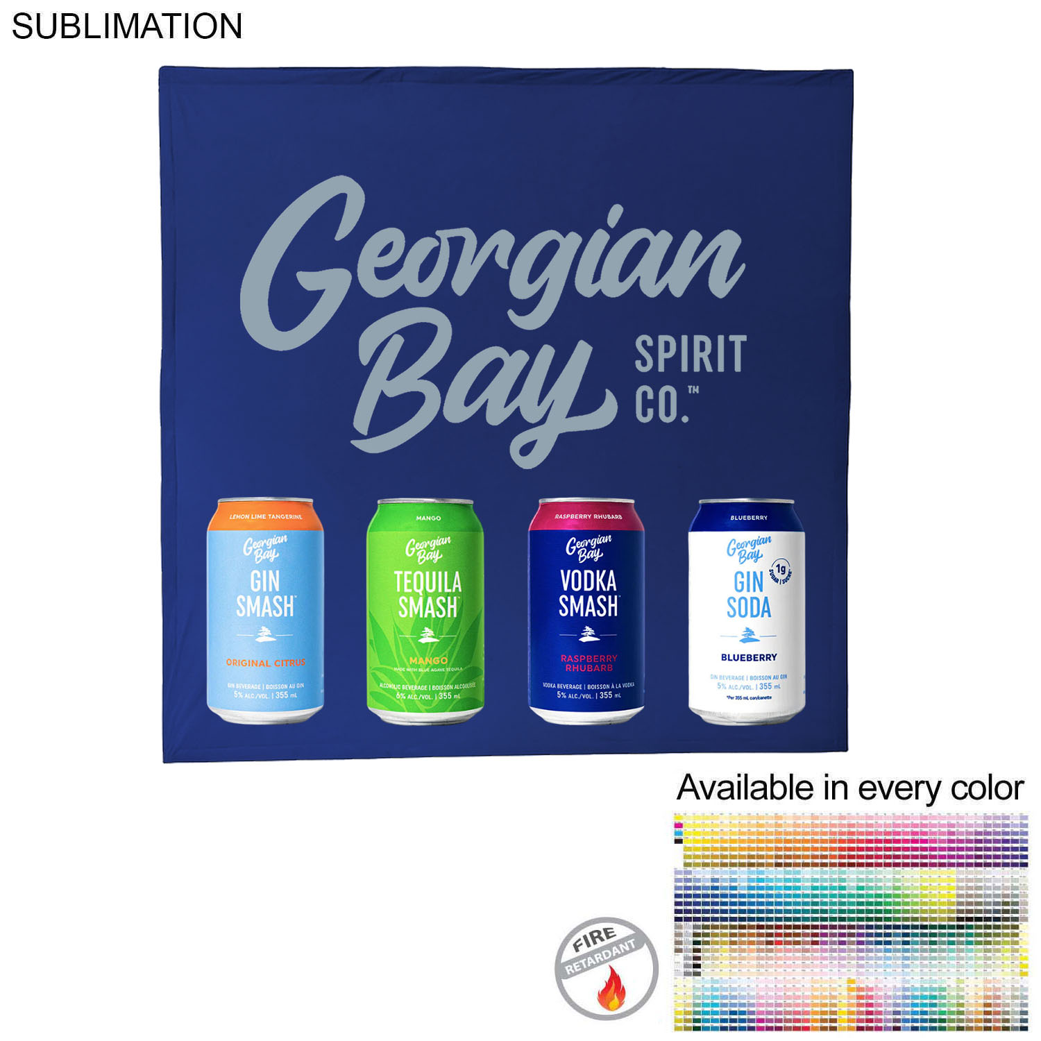 Tradeshow booth package Ultra, 7.5' Straight Fabric Wall Display and Premium 6' tablecloth open back 10