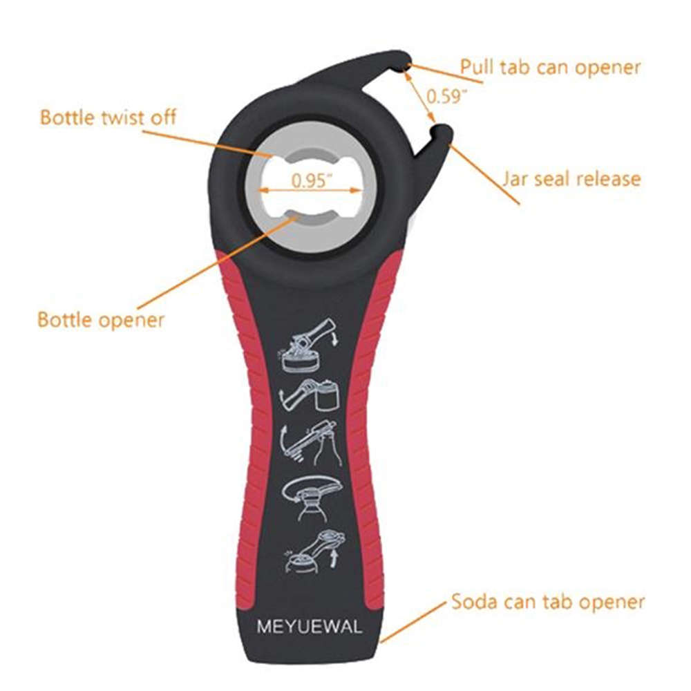 Multi-Function Bottle Opener 4 In 1 2