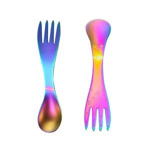 Octopus Dual Heads Fork With Spoon 34