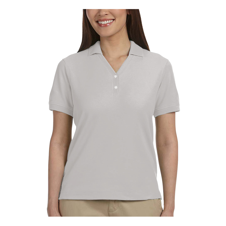 Devon & Jones Ladies' Short-Sleeve Y-Collar Polo Shirts 30