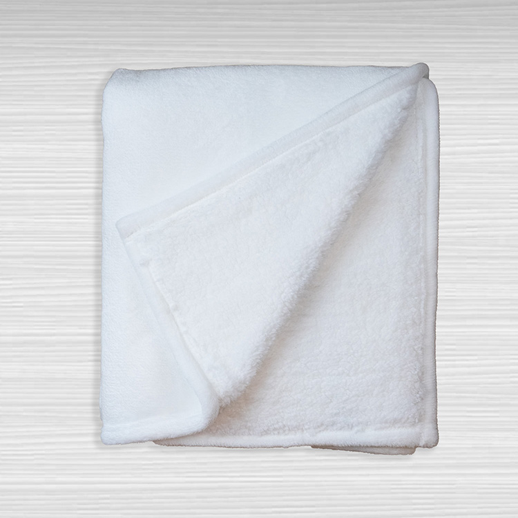 "CORDOVA" Sherpa 88" x 104" Blanket - Full Color 12