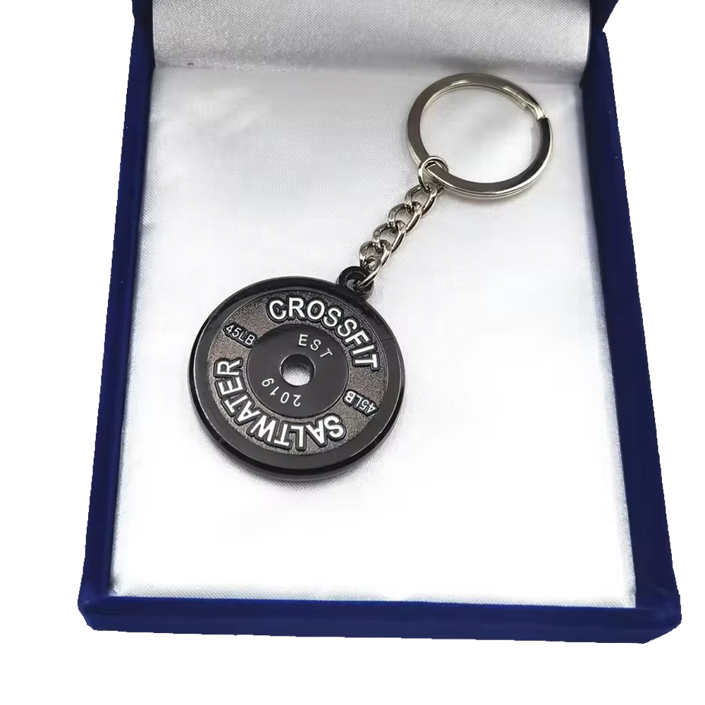 Gym Custom Keychain Charm 6