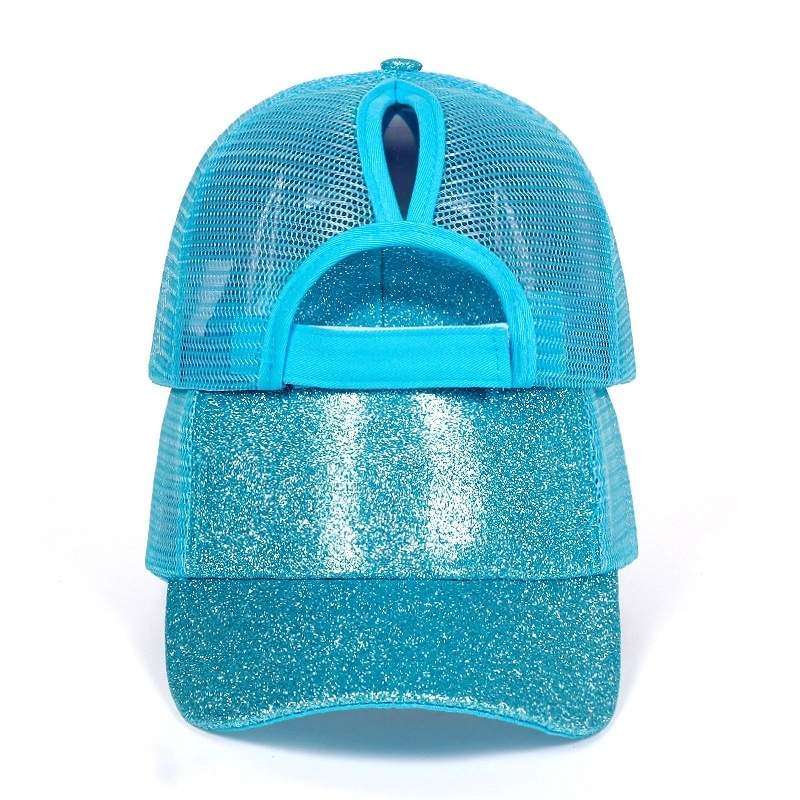 Glitter Ponytail Mesh Cap 3
