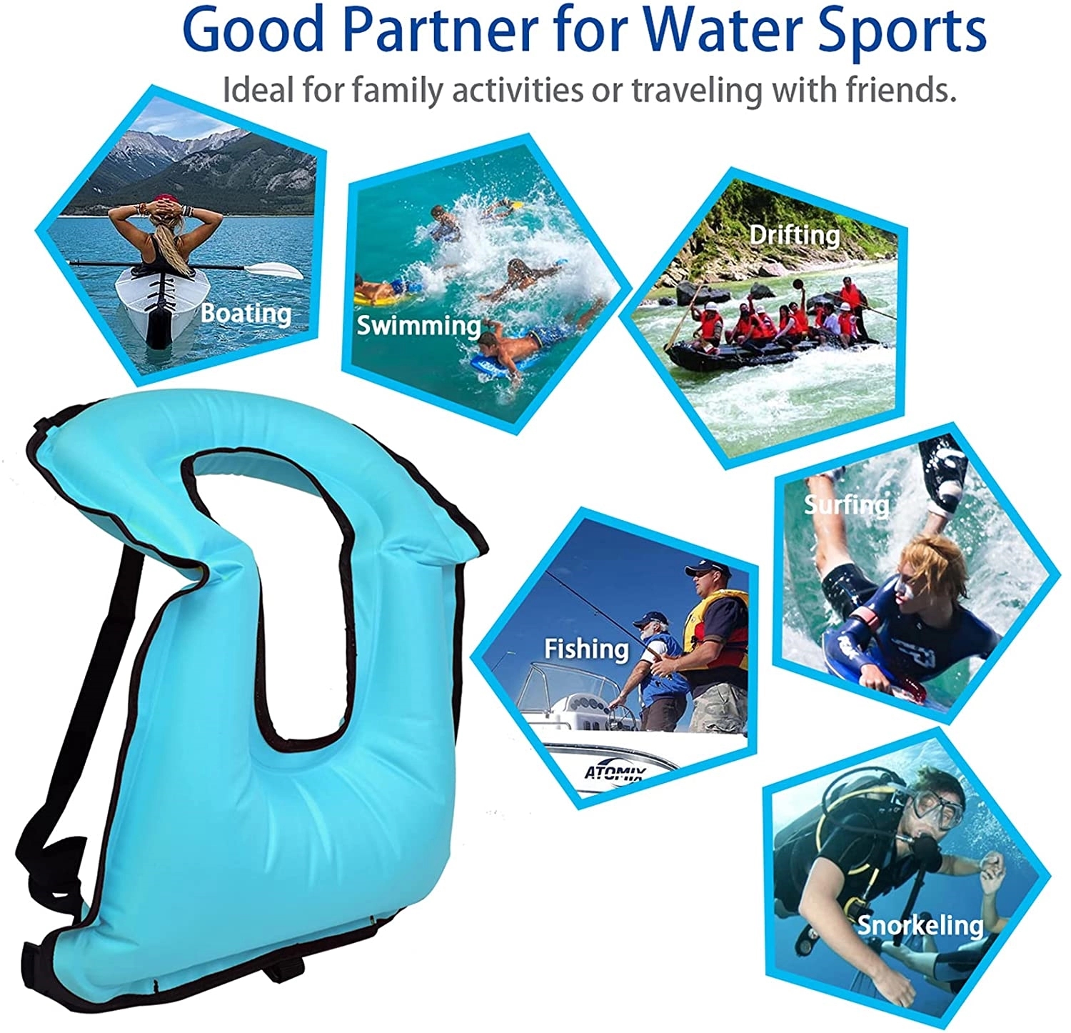 Inflatable Swim Vest 7