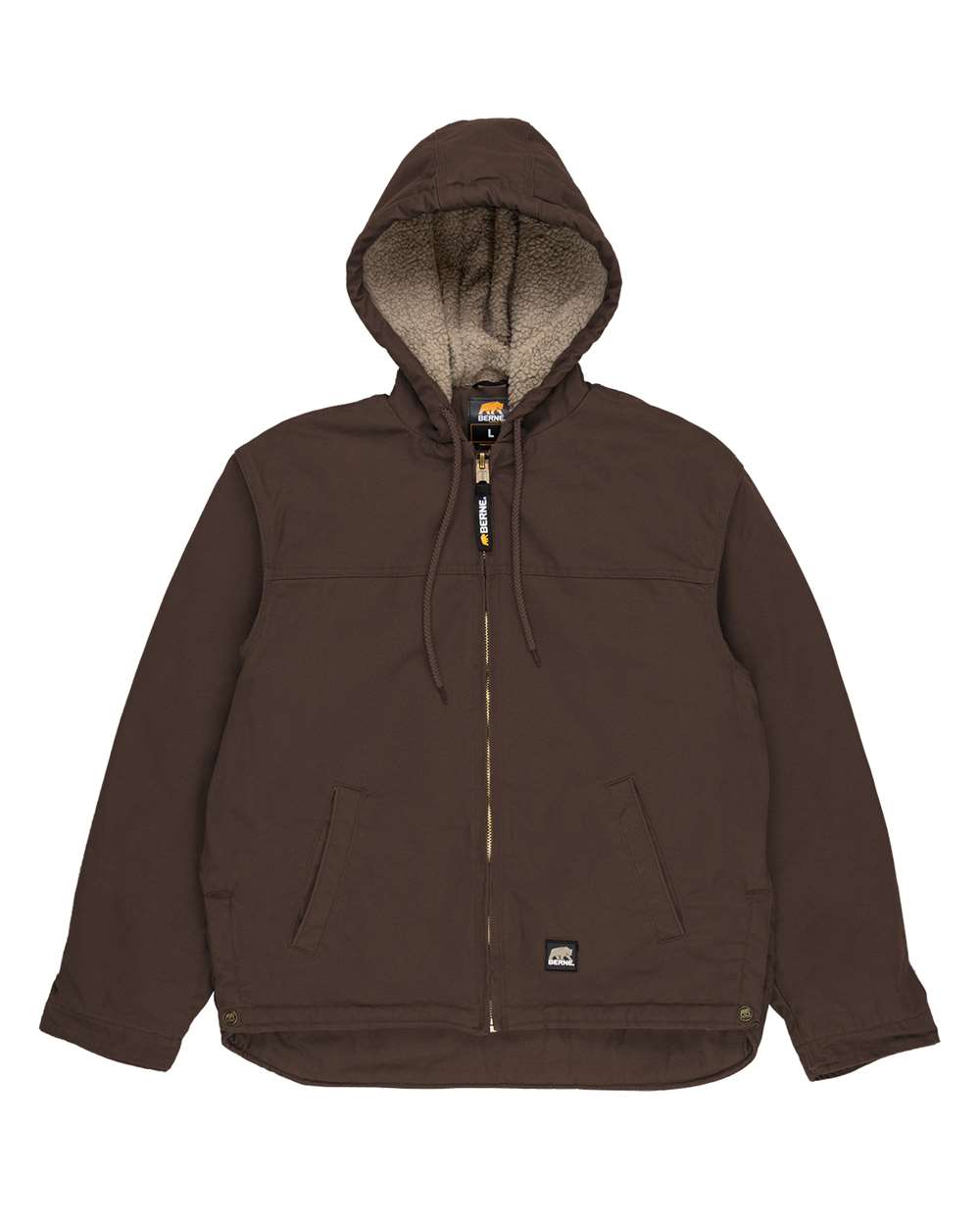 Men's Heartland Washed Duck Hooded Work Coat - HJ626 13