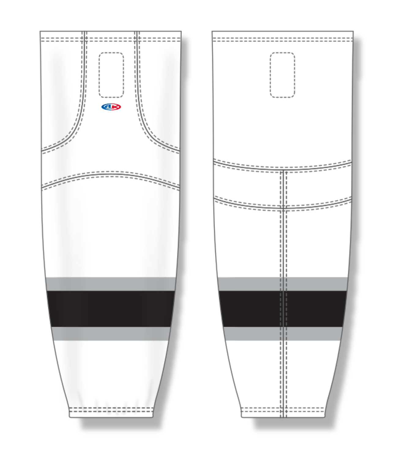 Cut & Sew Pro Hockey Socks HS2100-G143 5