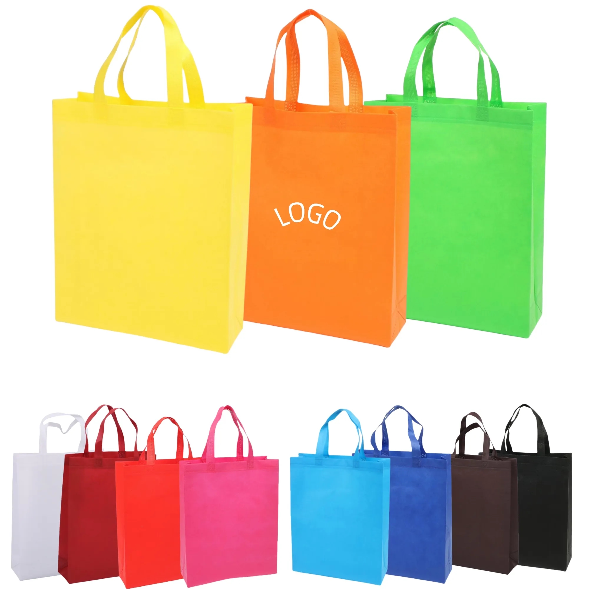 Reusable Non Woven Grocery Shopping Tote Bag 1