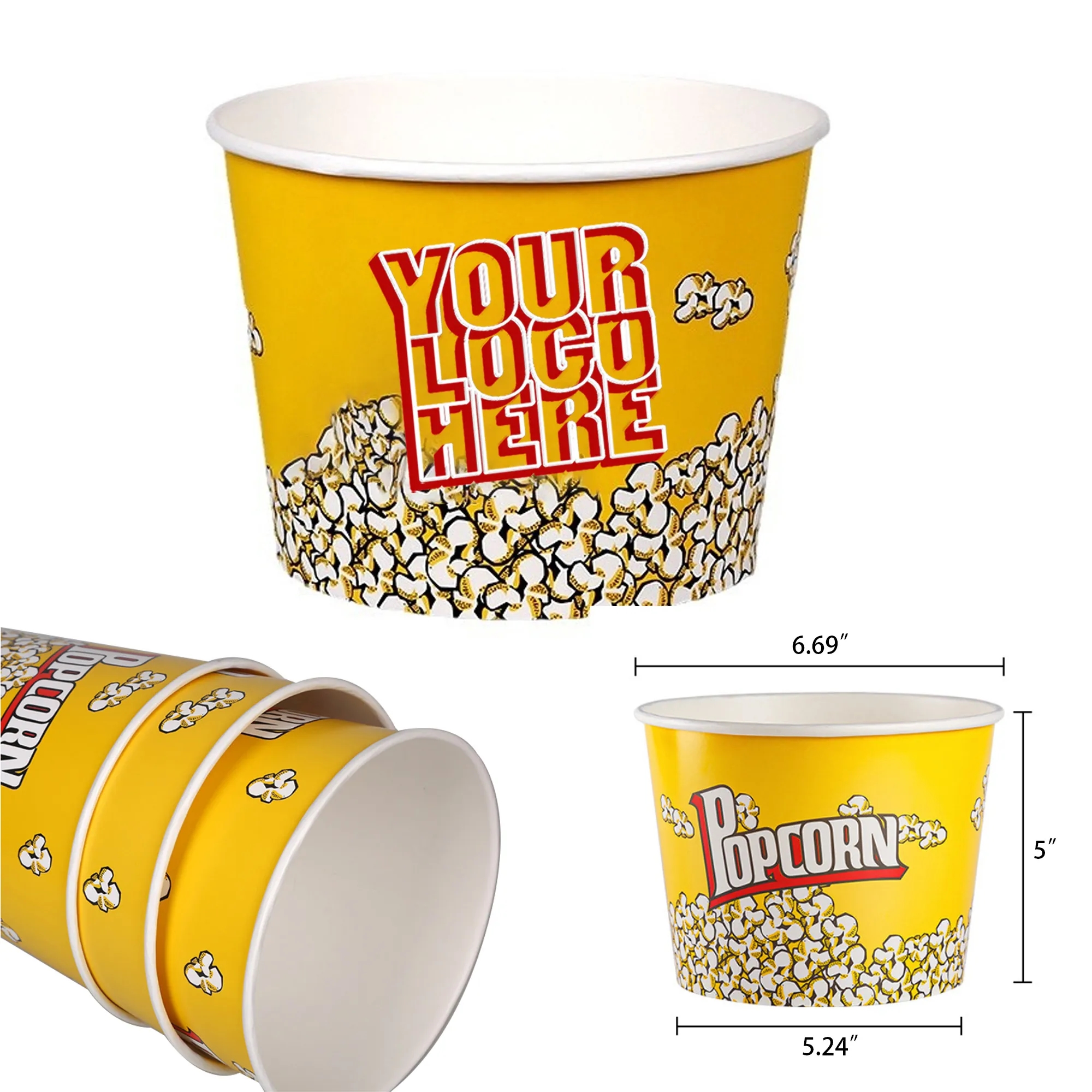 Popcorn Bucket Paper