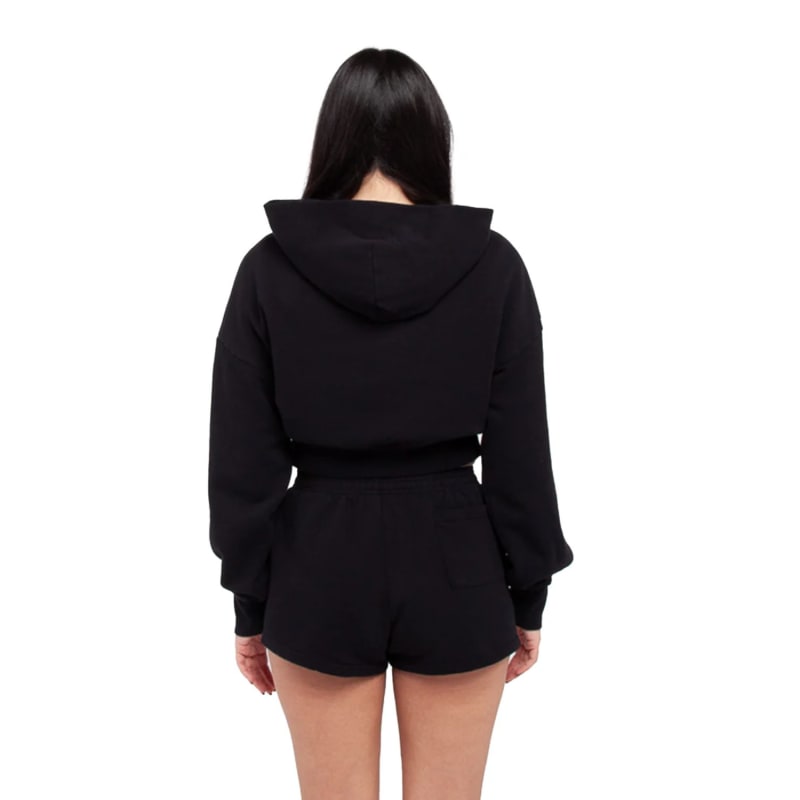 Shaka Wear Ladies' Garment Dye Crop Hooded Sweatshirt, custom hoodie or sweatshirt with logo imprint 13