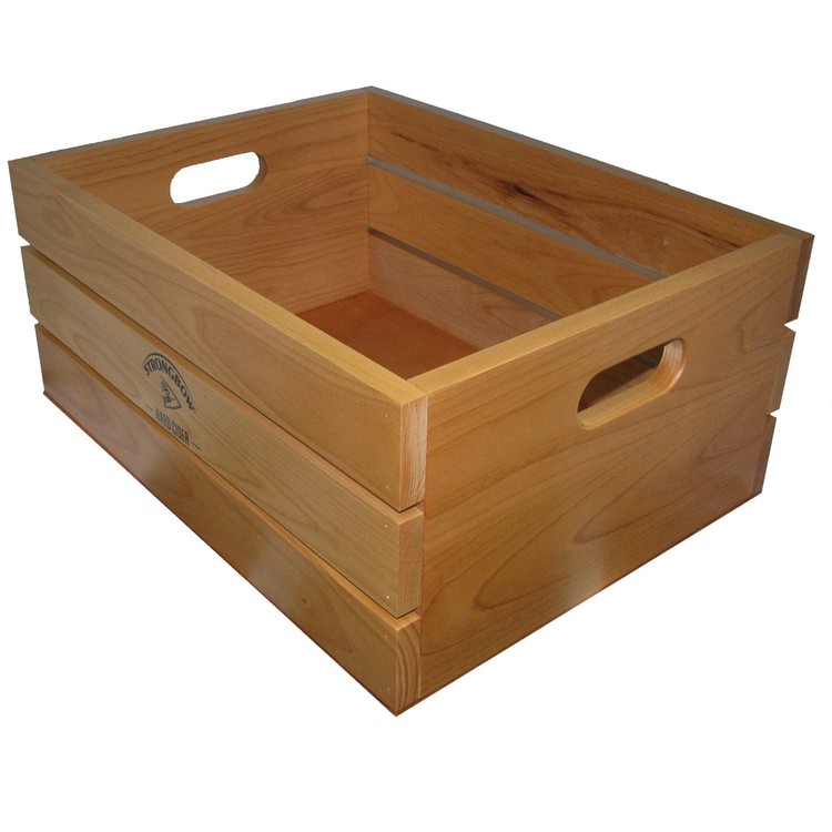Wood Crate, 21" x 16" x 9" 4