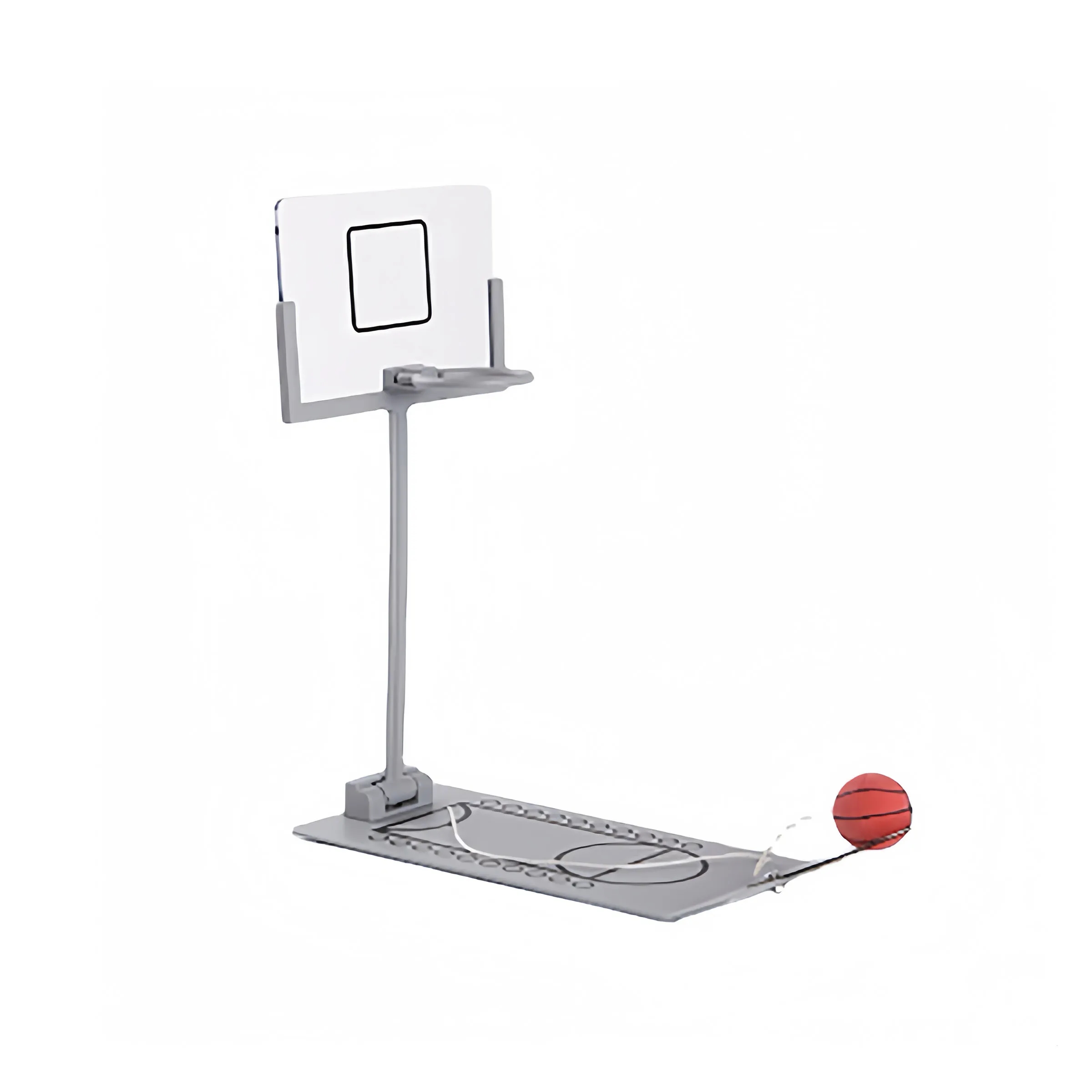Alloy Office Desktop Toy Folding Basketball Machine 1